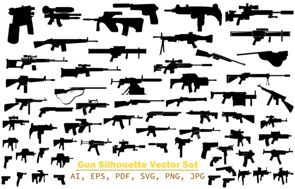 Download Gun Silhouette - Gun Collection