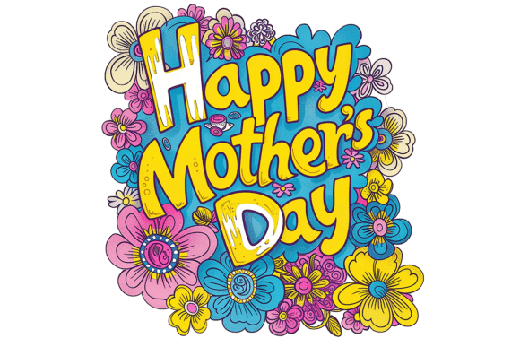 Download Mothers Day Hippie Floral Png - Premium Bundle