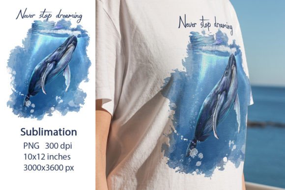 Download Watercolor Whale, PNG - Watercolor Collection