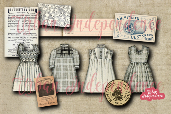 Download 70 Shabby Vintage Graphics Illustrations - Illustrations Collection