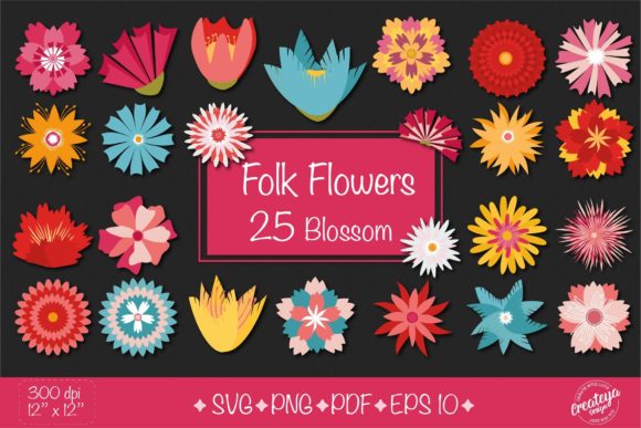 Download Flower SVG Bundle, Hippie and Groovy - Premium Bundle