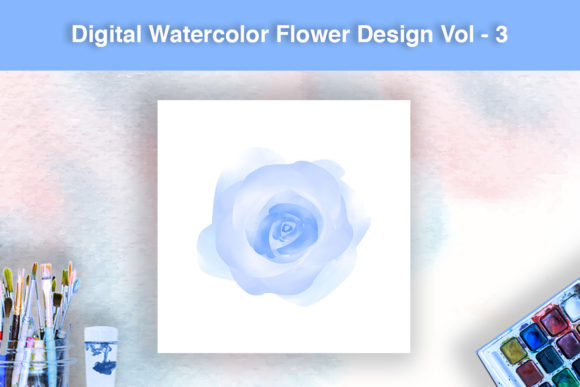 Download Digital Watercolor Flower Design - Watercolor Collection
