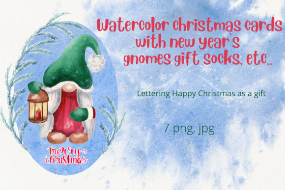 Download Watercolor Christmas Cards - Watercolor Collection